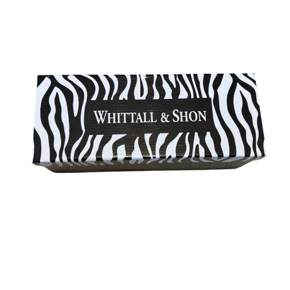 Whittall & Shon Embellished Pointed Toe Slip On Heels Black Size 7 NWT - Picture 6 of 10